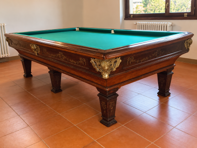 Biliardo classico Novecento di Rogai Biliardi Firenze.