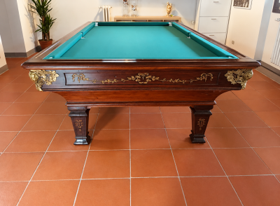 Biliardo classico Novecento di Rogai Biliardi Firenze.