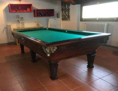 Biliardo vintage Roma di Rogai Biliardi Firenze.